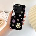 Seamless Floral Glossy Metal Case Cover For iQOO - ShopOnCliQ