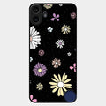 Seamless Floral Glossy Metal Case Cover For Nothing Cmf Phone 1