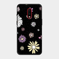 Seamless Floral Glossy Metal Case Cover For Oneplus 7