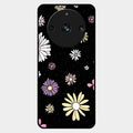 Seamless Floral Glossy Metal Case Cover For Realme 11 Pro Plus 5G