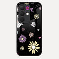 Seamless Floral Glossy Metal Case Cover For Realme 15X 5G