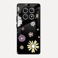 Seamless Floral Glossy Metal Case Cover For Redmi Note 15 5G