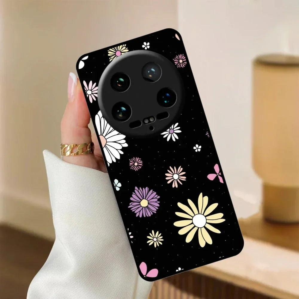 Seamless Floral Glossy Metal Case Cover For Redmi - ShopOnCliQ