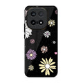 Seamless Floral Print Glass Case Cover For iQOO 15 5G