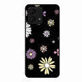 Seamless Floral Print Glass Case Cover For Motorola g84 5G