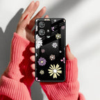 Seamless Floral Print Glass Case Cover For Motorola - ShopOnCliQ