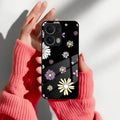 Seamless Floral Print Glass Case Cover Oppo - ShopOnCliQ
