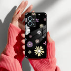 Seamless Floral Print Glass Case Cover For Redmi/Xiaomi - ShopOnCliQ