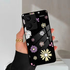 Seamless Floral Print Glass Case Cover For Redmi/Xiaomi - ShopOnCliQ