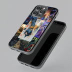 Eternal Radha Krishna Love Glass Phone Case for Oppo Reno 15 5G