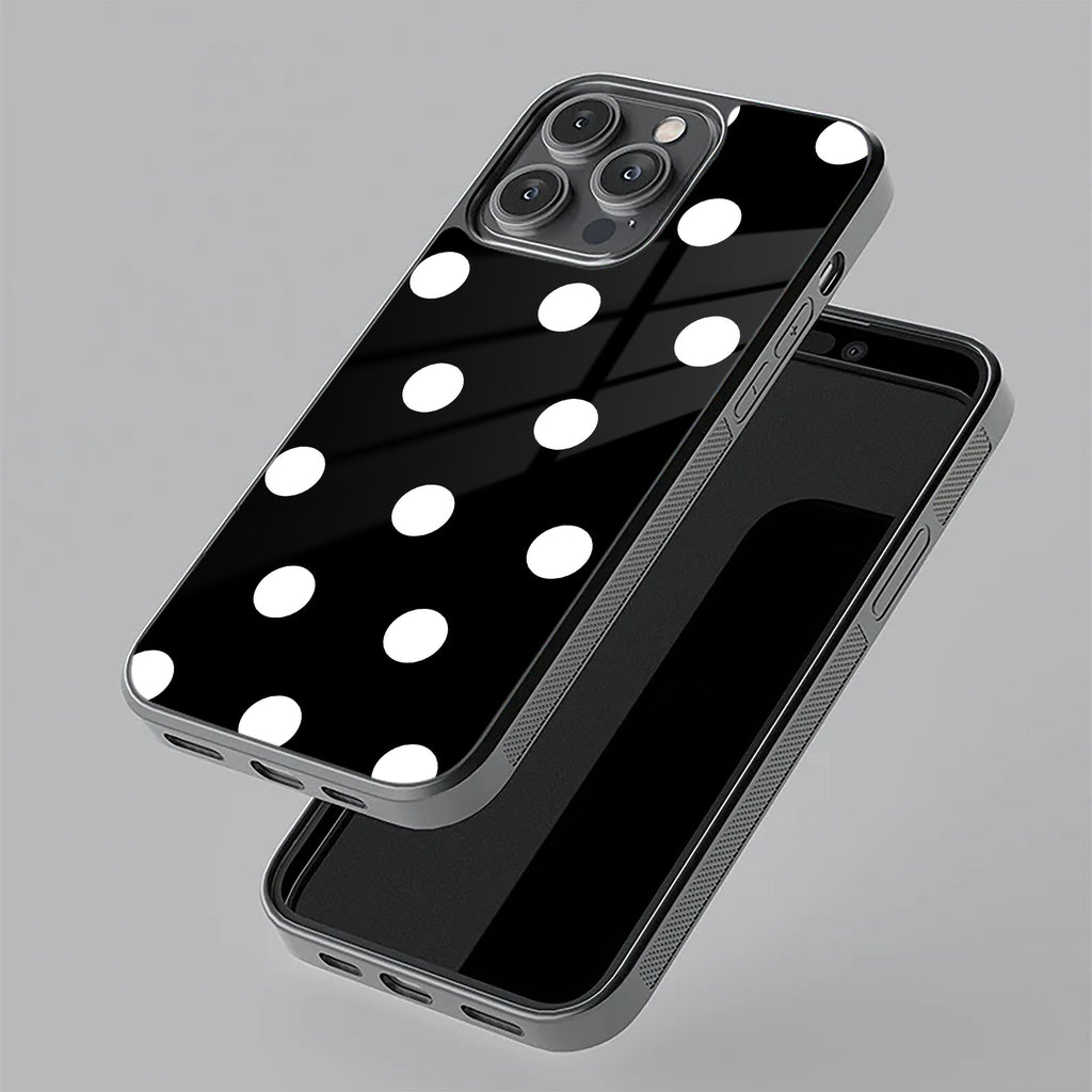 Classic Polka Dot Glass Phone Case for Oneplus 7T Pro