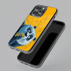 Cute Panda Sketch Premium Glass Phone Case for Realme C85 5G