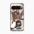 Selfie Girl Collage Glass Case Cover For Google Pixel 10 Pro XL