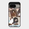 Selfie Girl Collage Glass Case Cover For Google Pixel 9 5G