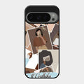Selfie Girl Collage Glass Case Cover For Google Pixel 9 Pro 5G