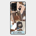 Selfie Girl Collage Glass Case Cover For Iqoo 7 Legend 5G