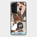 Selfie Girl Collage Glass Case Cover For Iqoo Neo 9 Pro 5G
