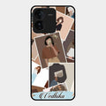 Selfie Girl Collage Glass Case Cover For Iqoo Z9 5G
