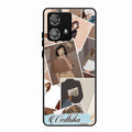 Selfie Girl Collage Glass Case Cover For Motorola Edge 40 5G