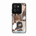 Selfie Girl Collage Glass Case Cover For Motorola Edge 50 Neo