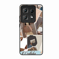 Selfie Girl Collage Glass Case Cover For Motorola Edge 50 Pro