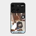 Selfie Girl Collage Glass Case Cover For Nothing Phone 3 5G