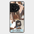Selfie Girl Collage Glass Case Cover For Oneplus 11R 5G