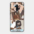 Selfie Girl Collage Glass Case Cover For Oneplus 7T Pro