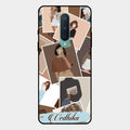 Selfie Girl Collage Glass Case Cover For Oneplus 8