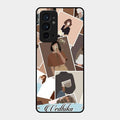 Selfie Girl Collage Glass Case Cover For Oneplus 9Rt 5G