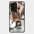 Selfie Girl Collage Glass Case Cover For Oneplus Nord 2T 5G