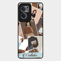 Selfie Girl Collage Glass Case Cover For Oneplus Nord Ce 2 5G