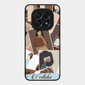 Selfie Girl Collage Glass Case Cover For Oppo F29 5G