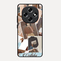 Selfie Girl Collage Glass Case Cover For Oppo F31 Pro 5G