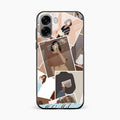 Selfie Girl Collage Glass Case Cover For Oppo K14x 5G