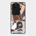 Selfie Girl Collage Glass Case Cover For Oppo Reno 11 Pro 5G