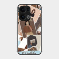 Selfie Girl Collage Glass Case Cover For Oppo Reno 13 Pro 5G