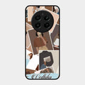 Selfie Girl Collage Glass Case Cover For Realme 12 Plus 5G