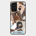 Selfie Girl Collage Glass Case Cover For Redmi Note 11T 5G