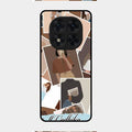 Selfie Girl Collage Glass Case Cover For Redmi Note 14 Pro 5G