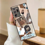Selfie Girl Collage Glass Case Cover For Samsung - ShopOnCliQ