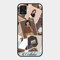 Selfie Girl Collage Glass Case Cover For Samsung Galaxy F14 5G