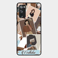 Selfie Girl Collage Glass Case Cover For Samsung Galaxy S20 Fe 5G