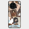 Selfie Girl Collage Glass Case Cover For Vivo X90 5G