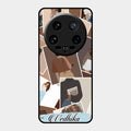 Selfie Girl Collage Glass Case Cover For Xiaomi 14 Ultra