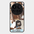 Selfie Girl Collage Glass Case Cover For Xiaomi 15 Ultra 5G
