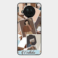 Selfie Girl Collage Glass Case Cover For Xiaomi Mi 10I 5G
