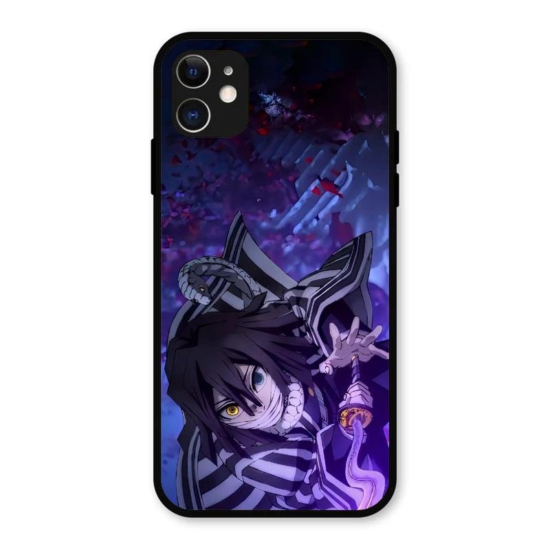 Serpent Man Glass Case Cover For iPhone 11
