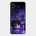 Serpent Man Glass Case Cover For Samsung Galaxy M55 5G