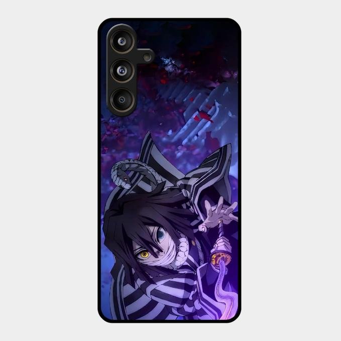 Serpent Man Glass Case Cover For Samsung Galaxy M55 5G